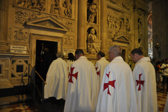Templari a Loreto Santa Casa