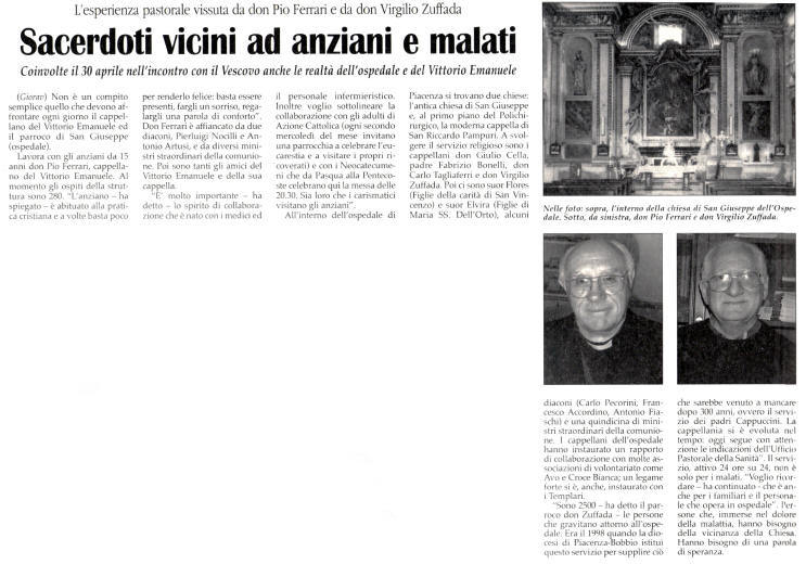 Templari nella Chiesa di Piacenza